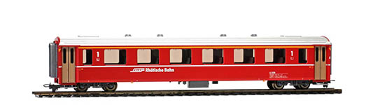 074-3242130 - H0m - Einheitswagen II A 1270 rot, RhB, Ep. IV - V